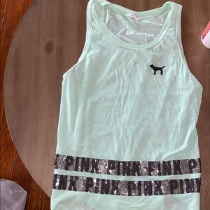 Pink tank top